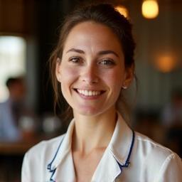 Portrait de Lisa, serveuse